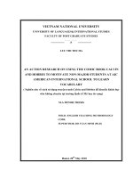 Figures of substitution used in the language of advertising in some vietnamese and english advertisements 