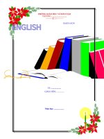 mau bia giao an tieng anh