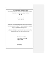 An investigation into the reality of teaching reading comprehension to 11th   form students at yen the high school, bacgiang province 