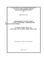 Từ đồng nghĩa tiếng nga đối chiếu với từ đồng nghĩa tiếng việt  luận văn ths  ngôn ngữ học 60 22 05 