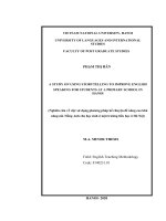 A study on using storytelling to improve english speaking for students at a primary school in hanoi