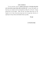 luận văn thạc sĩ quản lý nhà nước đối với xây dựng nông thôn mới trên địa bàn huyện krông búk, tỉnh đắk lắk 