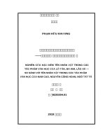 Nghiên cứu đặc điểm tên nhân vật trong các tác phẩm văn học của lỗ tấn, ba kim, lão xá   so sánh với tên nhân vật trong các tác phẩm văn học của nam cao, nguyễn công hoan, ngô tất tố 