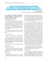 Từ nguyên tắc phòng chống dịch bệnh truyền nhiễm đến phương pháp phòng chống dịch bệnh dịch tả lợn châu Phi và định hướng công tác phòng chống dịch bệnh trong thời gian tới