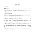 Đánh giá quy định về các căn cứ ly hôn theo các trường hợp ly hôn trong Luật Hôn nhân và gia đình năm 2014