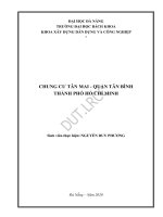 Chung cư tân mai, quận tân bình, thành phố hồ chí minh (đồ án tốt nghiệp khoa xây dựng dân dụng và công nghiệp) 