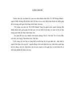 Luận văn thạc sỹ: Nghiên cứu tính chất từ của hợp kim Fe50Co50 có kích thước nano mét tổng hợp bằng phương pháp hợp kim cơ