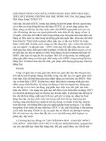 GIẢI PHÁP NÂNG CAO CHẤT LƯỢNG GIẢNG DẠY MÔN GIÁO DỤC THỂ CHẤT TRONG TRƯỜNG ĐẠI HỌC ĐỒNG NAI ThS