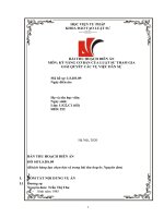 Bài thu hoạch diễn án 09 dân sự