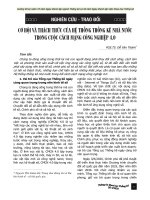 Cơ hội và thách thức của hệ thống thống kê nhà nước trong cuộc cách mạng công nghiệp 4.0