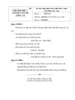 Đề thi chọn học sinh giỏi môn Ngữ văn lớp 12 năm học 2013-2014 – Sở Giáo dục và Đào tạo Quảng Nam