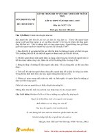 Đề thi chọn đội tuyển học sinh giỏi thành phố môn Ngữ văn lớp 12 năm học 2018-2019 – Sở Giáo dục và Đào tạo Hà Nội