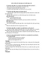 ĐỀ CƯƠNG ôn địa 8