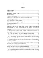 kế toán chi phí, doanh thu và kết quả kinh doanh tại công ty cổ phần giao nhận kho vận ngoại thương 