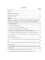 quản lý vốn của tổng công ty khoáng sản – tkv tại các công ty con, công ty liên kết 