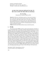 Dạy học thực hành máy điện đáp ứng nhu cầu học tập của sinh viên theo tiếp cận linh hoạt