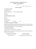 Giấy ủy quyền làm việc với cơ quan thuế