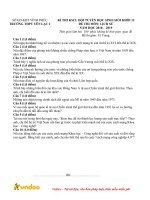 Đề thi khảo sát chất lượng đội tuyển học sinh giỏi môn Lịch sử lớp 12 năm học 2018-2019 – Trường THPT Yên Lạc 2