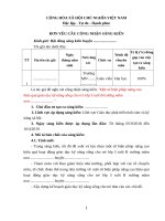 (MN) một số biện pháp nâng cao hiệu quả giáo dục kỹ năng sống