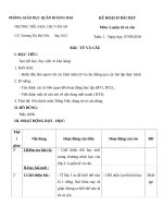 Giáo án luyện từ và câu lớp 2 cả năm