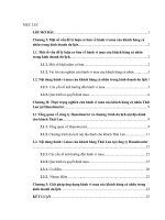 Hành vi mua của khách hàng cá nhân và ứng dụng hành vi mua khách hàng Thái Lan vào công ty du lịch