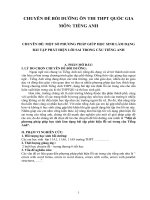 MỘT số PHƯƠNG PHÁP GIÚP học SINH làm DẠNG bài tập PHÁT HIỆN lỗi SAI TRONG câu TIẾNG ANH