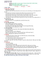 CHỦ đề bài TIẾT SINH 8 (2020 2021)