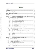 VOIP trong mạng không dây sử dụng thiết bị kỹ thuật số cá nhân  luận văn ths  công nghệ thông tin 1 01 10 