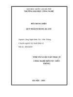 Quy hoạch mạng 4g LTE  