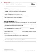 Select readings intermediate   quizzes 