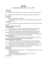 Tiết 5, 6, 7 CĐ 1  phân bón