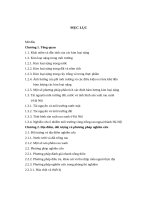 Nghiên cứu đánh giá hiện trạng và khả năng ô nhiễm một số kim loại nặng trong vùng trồng rau ven đô hà nội  