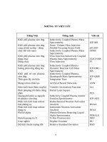 Nghiên cứu xác định đồng thời uran và thori bằng một số phương pháp phân tích hoá lý hiện đại luận án TS  hóa học62 44 29 01 