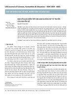 Bàn về quan điểm tiếp cận Nam Xương nữ tử truyện của Nguyễn Dữ