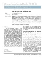 Nâng cao chất lượng hình ảnh nữ giới trên báo chí Việt Nam