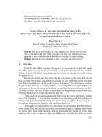 Tăng cường các bài toán có nội dung thực tiễn trong dạy học phép tính vi phân, tích phân hàm số nhiều biến số ở trường Cao đẳng sư phạm