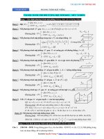 Chuyên đề 30  phương trình mặt phẳng   đáp án 