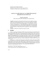 Năng lực nguồn nhân lực can thiệp sớm giáo dục trẻ khuyết tật ở Việt Nam