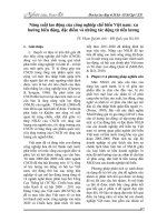 Năng suất lao động của công nghiệp chế biến Việt Nam: Xu hướng biến động, đặc điểm và những tác động từ tiền lương