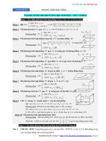 Chuyên đề 30  phương trình mặt phẳng   câu hỏi 