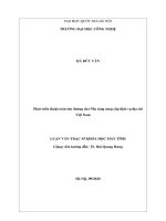 Phát triển thuật toán tìm đường cho nền tảng cung cấp dịch vụ địa chỉ việt nam