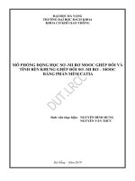 Mô phỏng động học sơ   mi rơ   mooc ghép đôi và tính bền khung ghép đôi sơ mi rơ mooc bằng phần mềm catia 