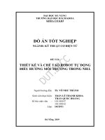 Thiết kế và chế tạo robot tự động điều hướng môi trường trong nhà 