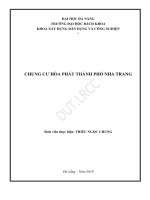 Chung cư hòa phát thành phố nha trang (đồ án tốt nghiệp xây dựng và dân dụng) 