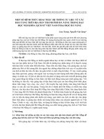 Một số hình thức khai thác hệ thống tư liệu từ các bảo tàng trên địa bàn thành phố đà Nẵng trong dạy học nội khóa lịch sử Việt Nam ở Đại học Đà Nẵng