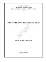 Chung cư bình phú thành phố nha trang (đồ án tốt nghiệp xây dựng và dân dụng) 