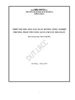 Thiết kế nhà máy sản xuất đường công nghiệp phương pháp vôi năng suất 6740 tấn mía ngày 