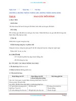 Giáo án hình học 7 HK1 soạn theo 5 hoạt động mới nhất