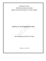 Chung cư fuji home đà nẵng (đồ án tốt nghiệp xây dựng và dân dụng) 