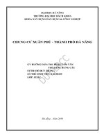 Chung cư xuân phú, thành phố đà nẵng (đồ án tốt nghiệp xây dựng dân dụng và công nghiệp) 